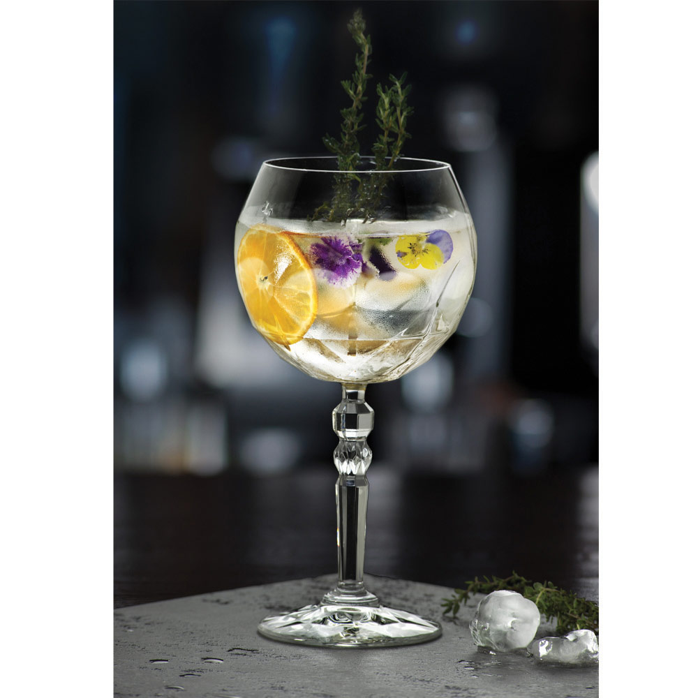 Lot De 2 Verres à Gin Tonic Topkapi Oslo Ole - 535 Ml, Cristal Sans Plomb - Fabriqué En Italie, Lave-vaisselle