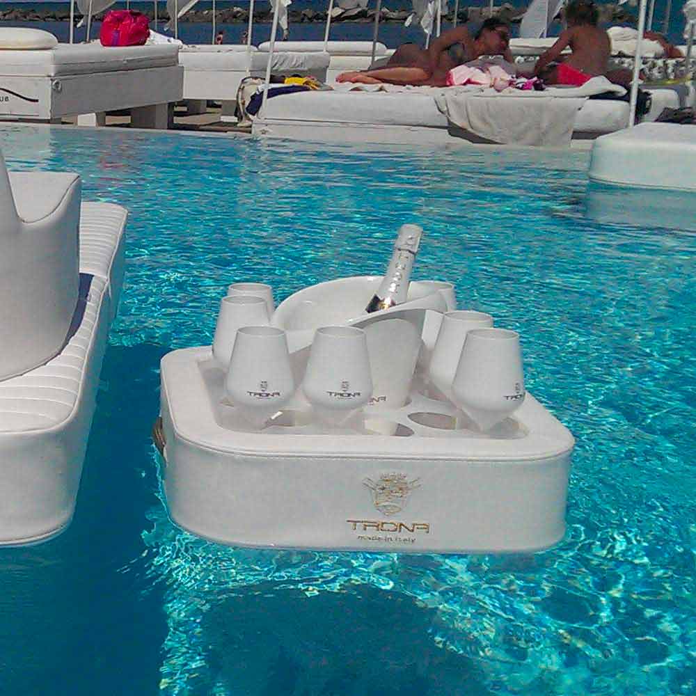 Accessoire piscine : Hoom, les bains de soleil flottants