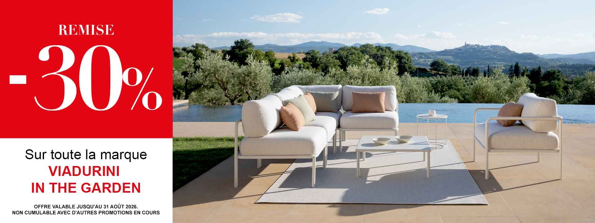 30 % JARDIN VIADURINI