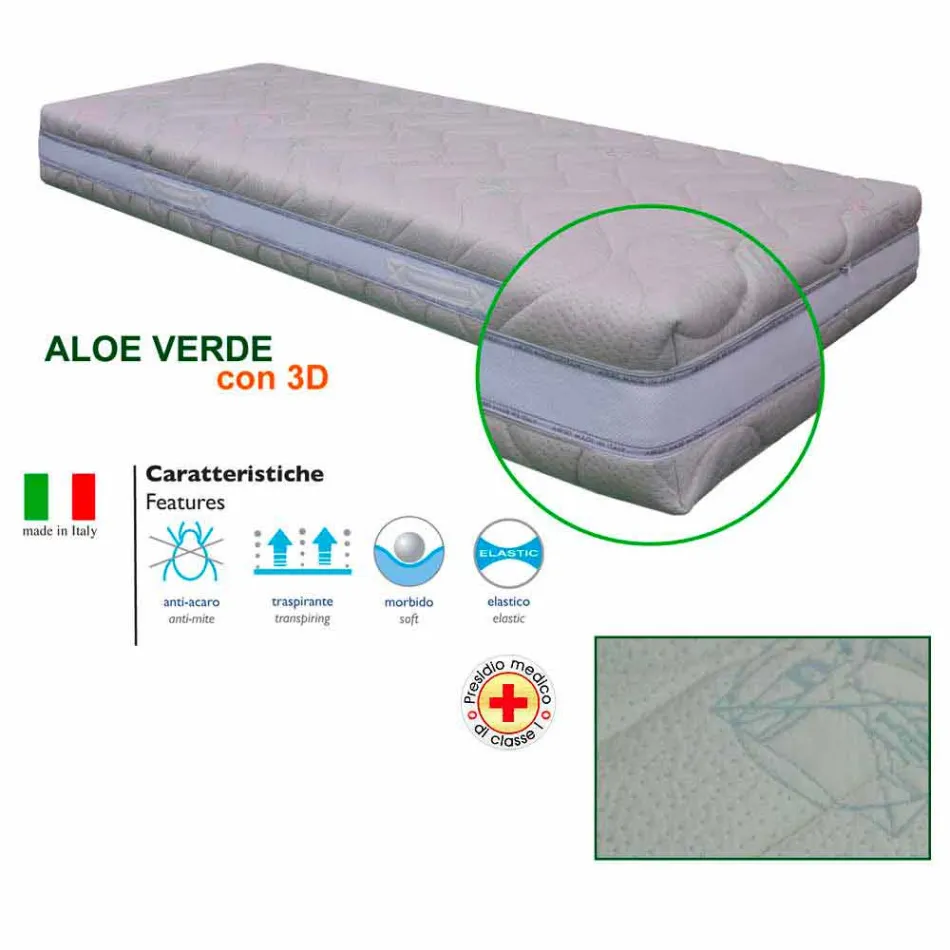 3 Double matelas Bio Viadurini