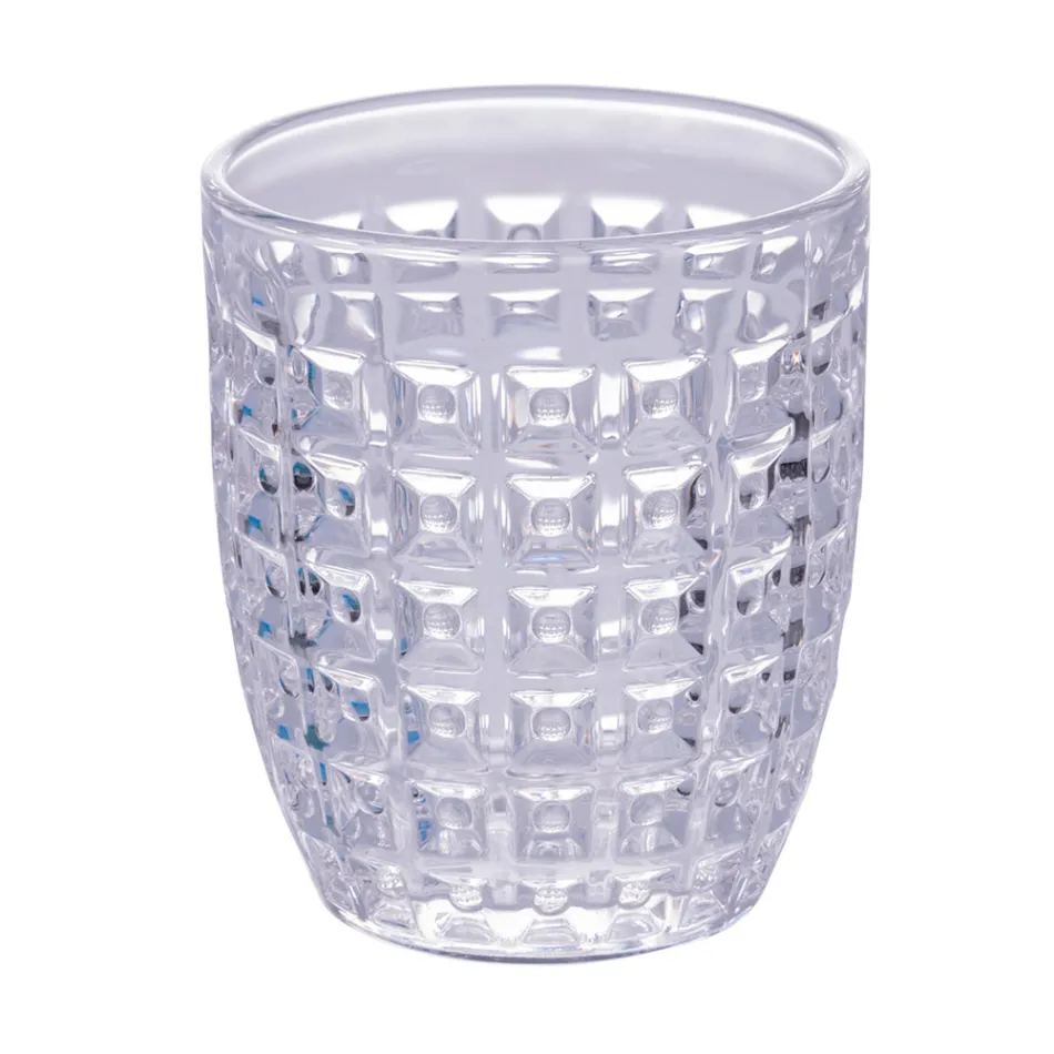 12 verres à eau 350 ml en différentes couleurs et décorations - Océan Viadurini