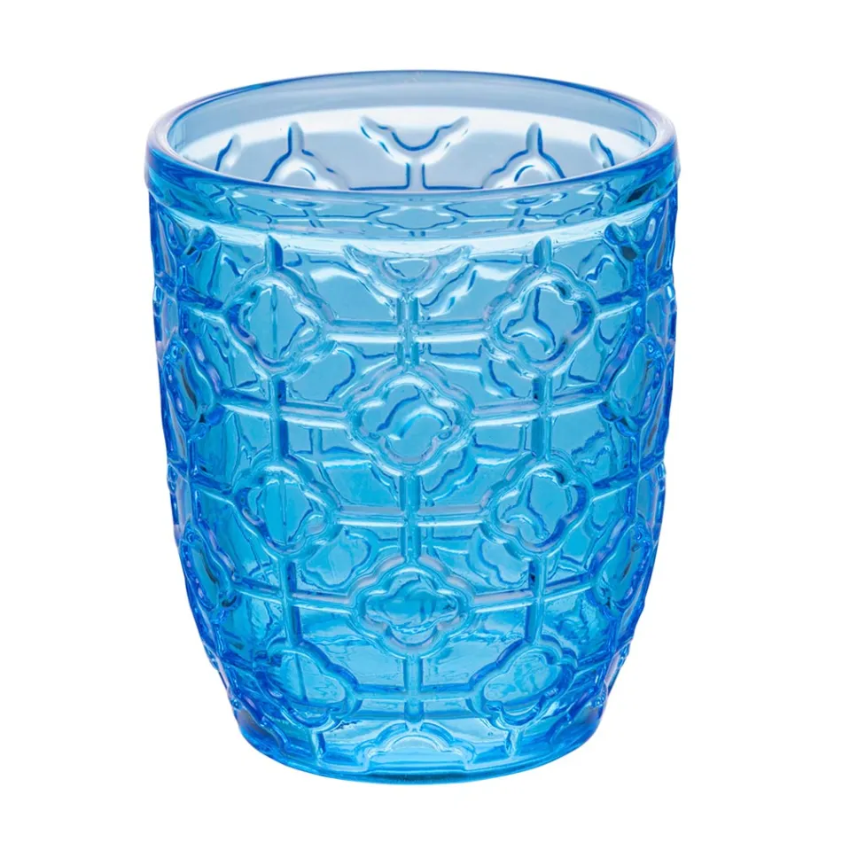 12 verres à eau 350 ml en différentes couleurs et décorations - Océan Viadurini