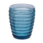 12 verres à eau 350 ml en différentes couleurs et décorations - Océan Viadurini