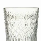 12 verres à boisson en verre transparent décorés pour boissons - Maroccobic Viadurini