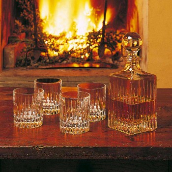 12 verres à whisky bas ou eau de verre en cristal écologique - Voglia