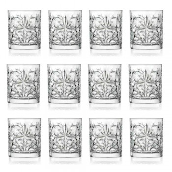 12 doubles verres à l'ancienne en cristal écologique de luxe - Destino
