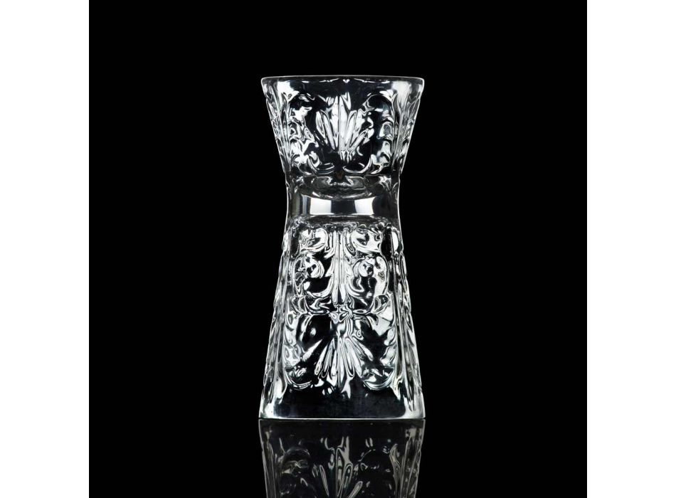 12 verres jigger décorés de luxe en cristal écologique - Destiny