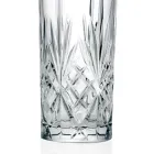 12 Verres Highball Tumbler Alto pour Cocktail en Eco Crystal - Cantabile Viadurini