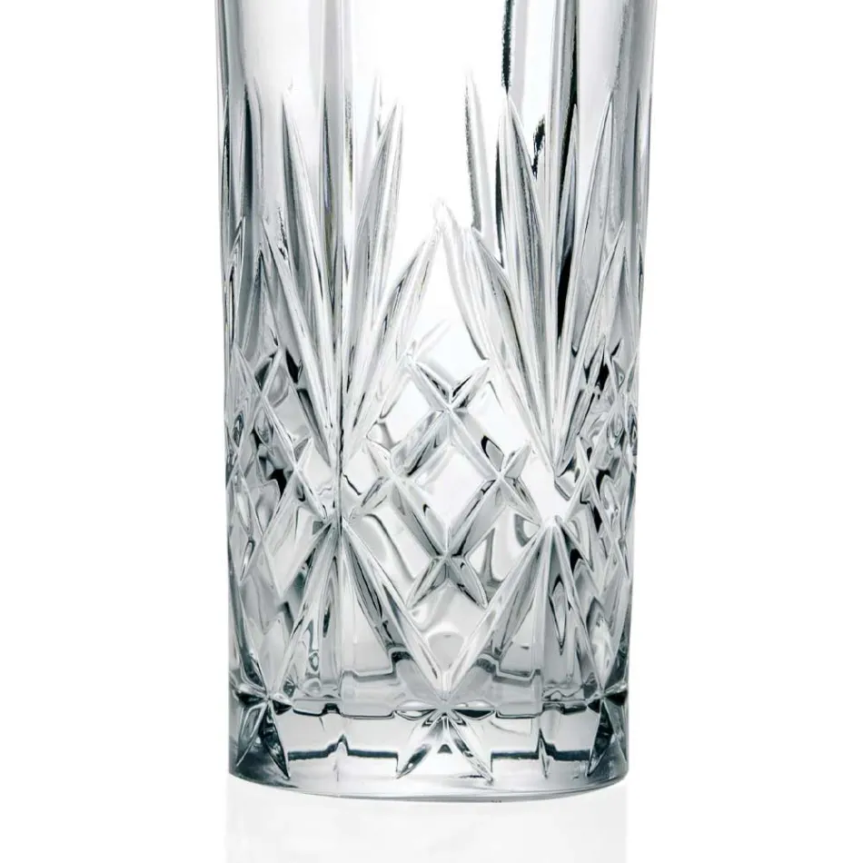 12 Verres Highball Tumbler Alto pour Cocktail en Eco Crystal - Cantabile Viadurini