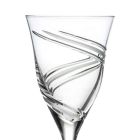 12 verres à vin rouge en cristal écologique de luxe sans plomb - Cyclone Viadurini