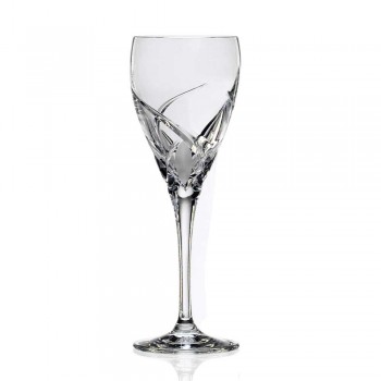 12 verres de dégustation de vin design de luxe en cristal écologique - Montecristo