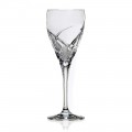 12 verres à vin blanc au design de luxe en cristal écologique - Montecristo