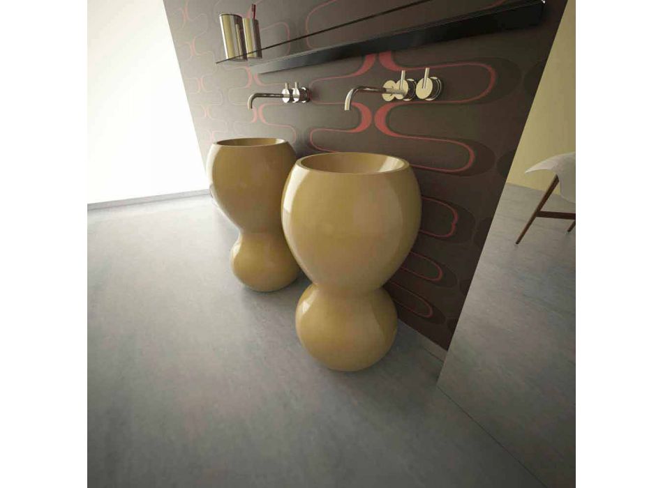 Ariel évier Bathroom Furniture Made in Italy Viadurini