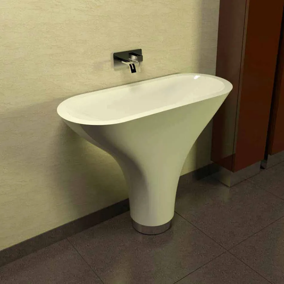 Lavabo Salle de bain Design Flet Made in Italy Viadurini