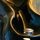 Sink Design moderne Goldline Made in Italy Viadurini