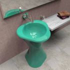 Lavabo Salle de bain Design Twister Made in Italy Viadurini