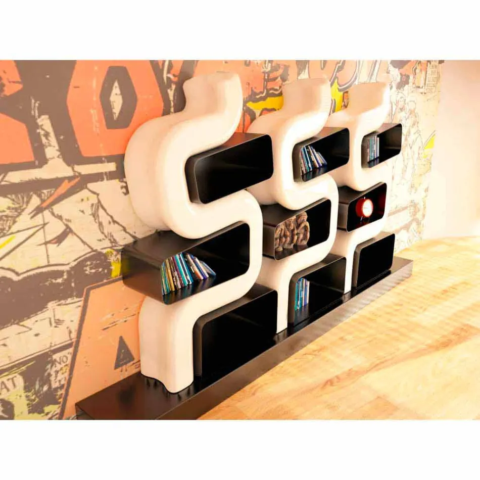 Bibliothèque moderne Ser P Made in Italy Viadurini