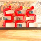 Bibliothèque moderne Ser P Made in Italy Viadurini