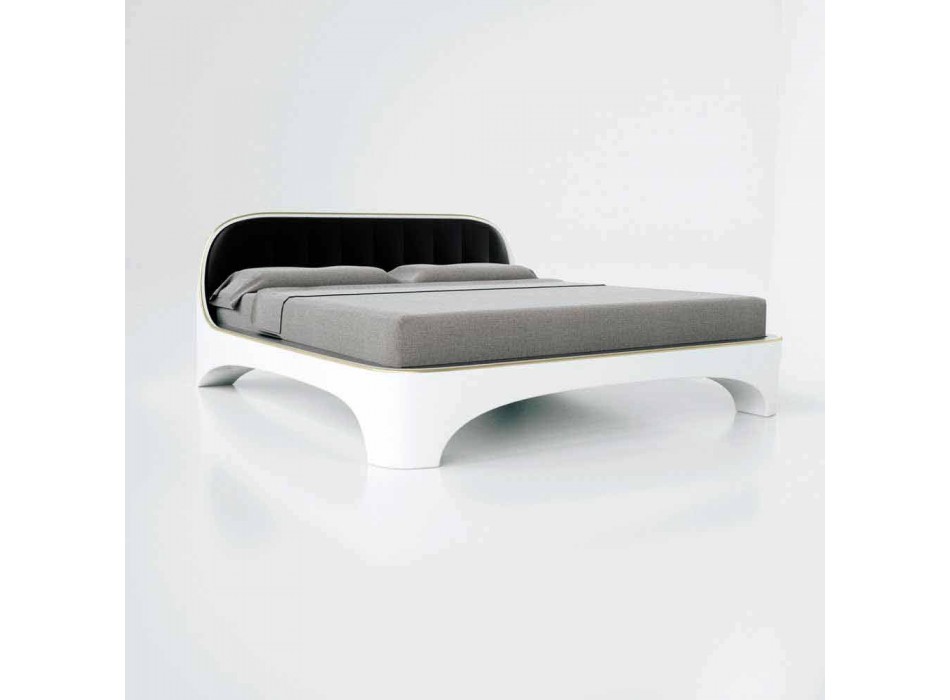 Double Bed Luxury Design Élégance moderne Made in Italy Viadurini