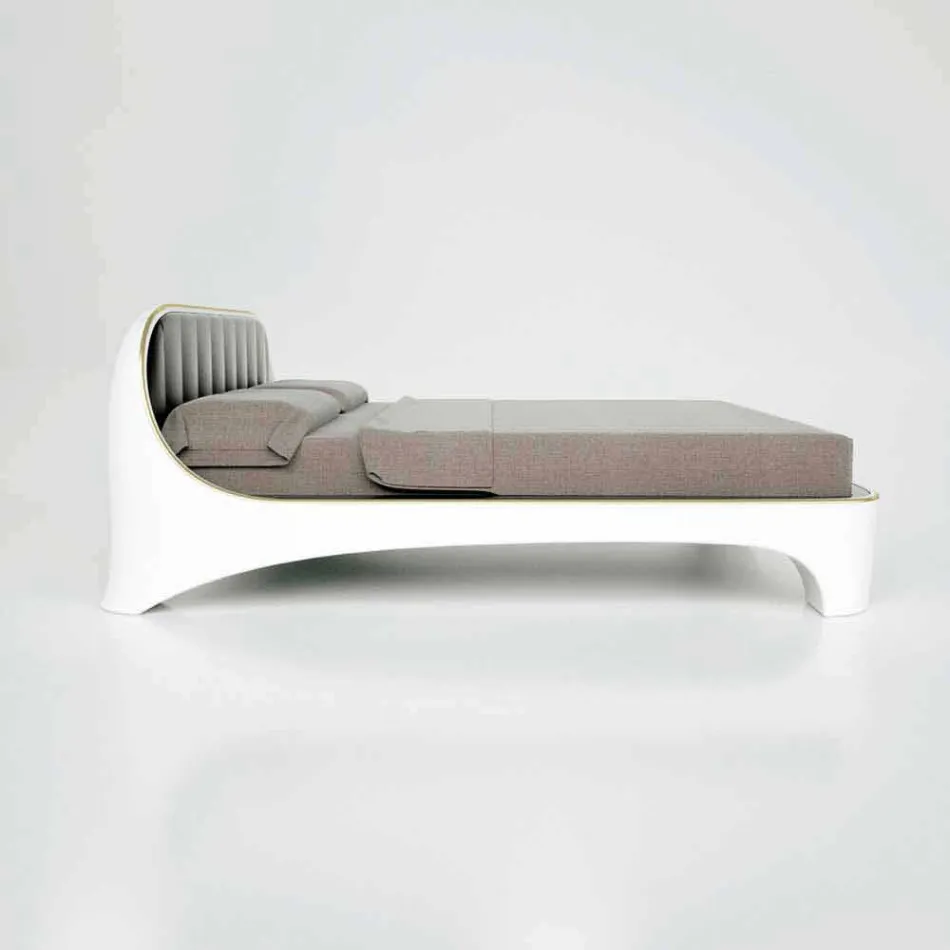 Double Bed Luxury Design Élégance moderne Made in Italy Viadurini