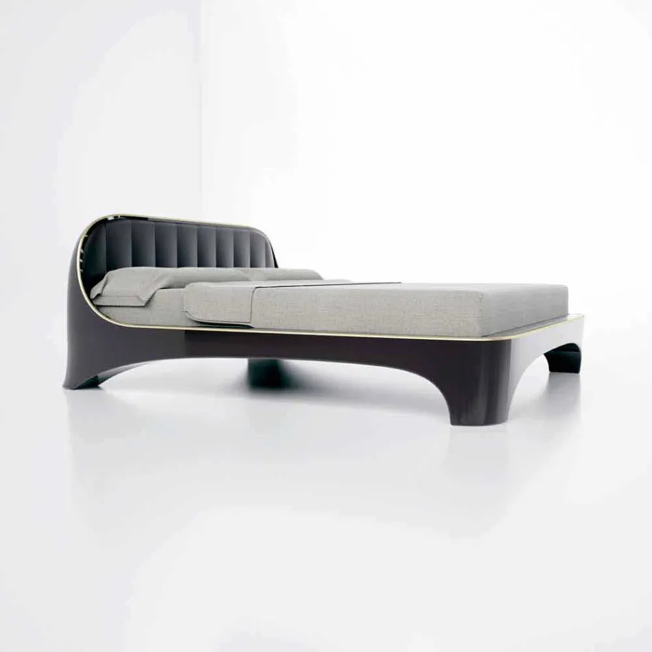 Double Bed Luxury Design Élégance moderne Made in Italy Viadurini