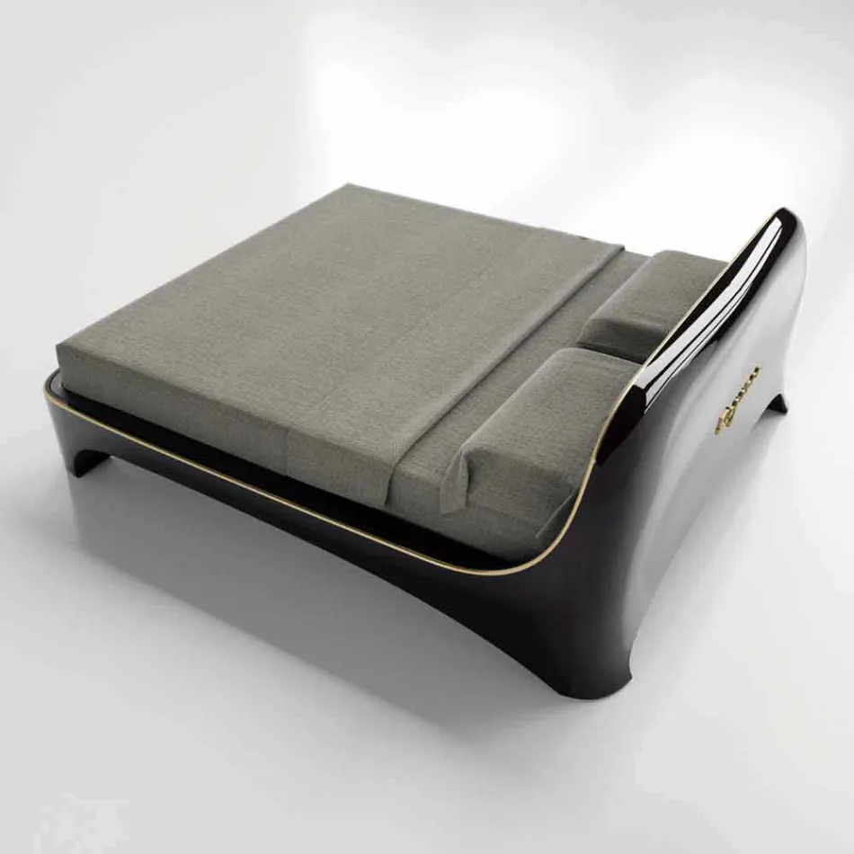 Double Bed Luxury Design Élégance moderne Made in Italy Viadurini