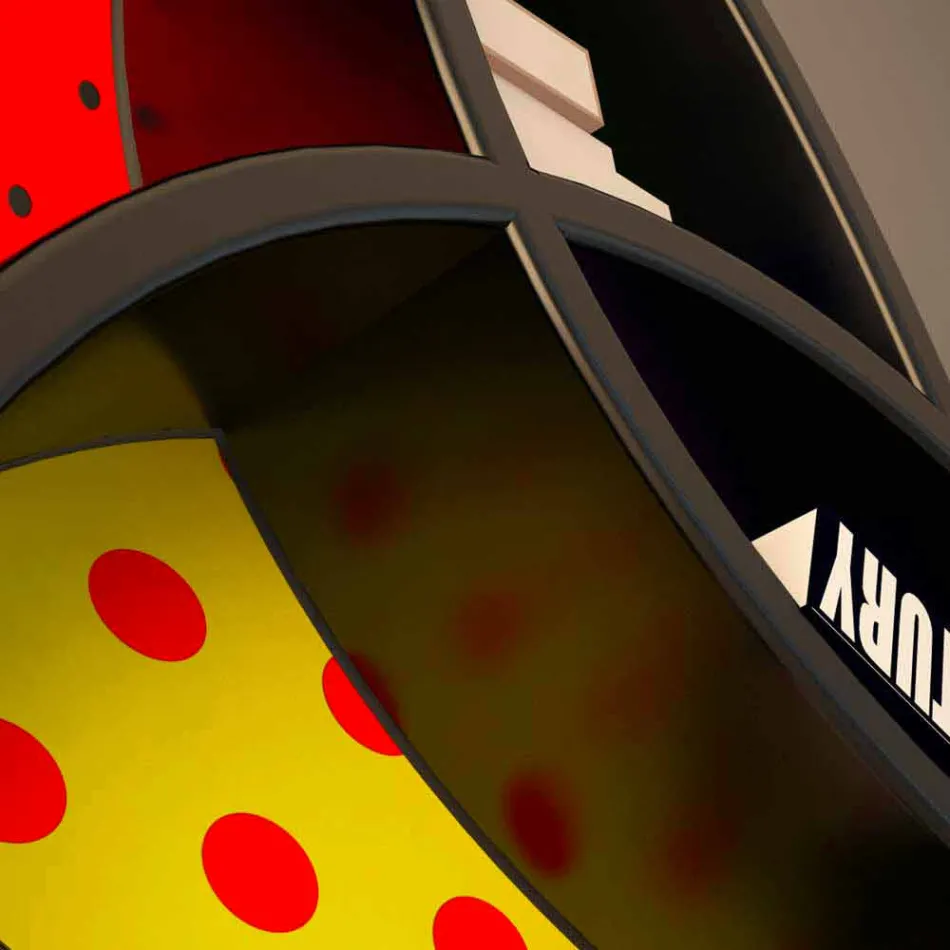 Poppy livre étagère design Made in Italy Viadurini