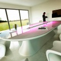 Table réunion de design moderne et de luxe faite en Italie InfoTable
