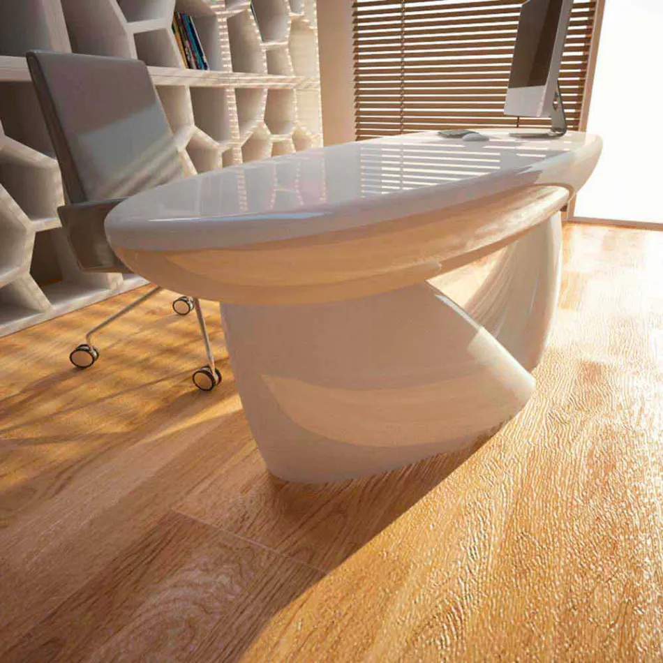 Desk Office Conception Sofstone Made in Italy Viadurini