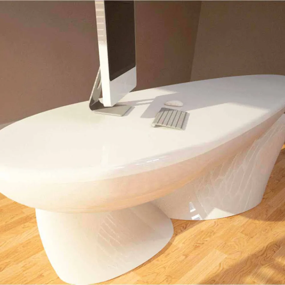 Desk Office Conception Sofstone Made in Italy Viadurini