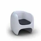 Fauteuil Apple Design moderne Made in Italy Viadurini