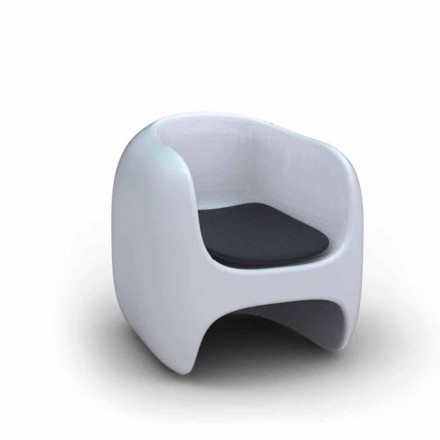 Fauteuil Apple Design moderne Made in Italy Viadurini