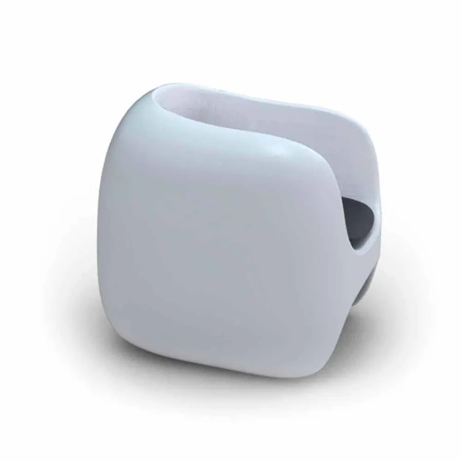 Fauteuil Apple Design moderne Made in Italy Viadurini