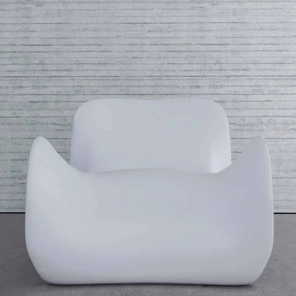 Fauteuil Design Forme moderne Made in Italy Viadurini