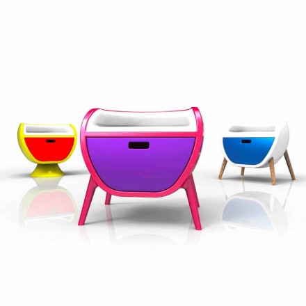 Chevet Design moderne Gauche Made in Italy Viadurini