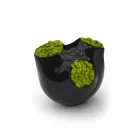 Vase décoratif Lune design Made in Italy Viadurini