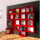 Bibliothèque de conception Fra011 Made in Italy Viadurini