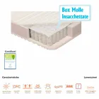 Poche unique jailli ressorts de matelas Bio Viadurini