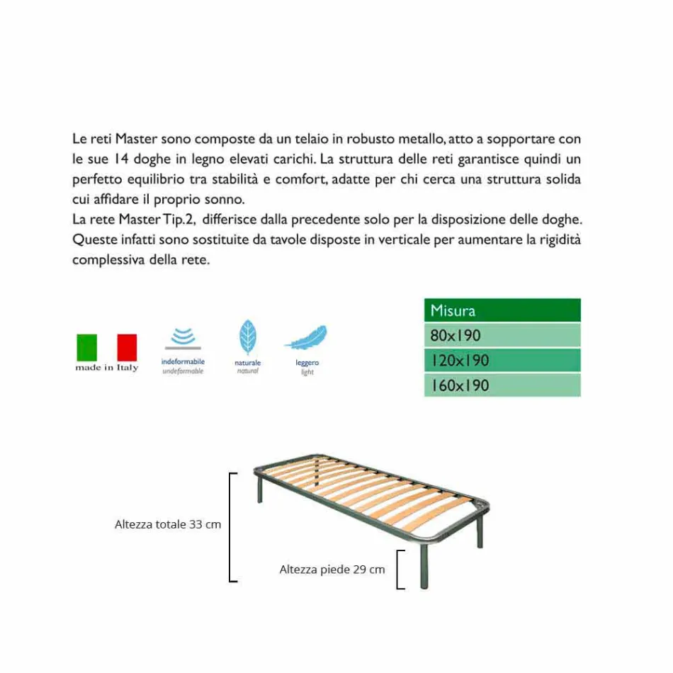 Réseau Bio Comfort 1 Simple Viadurini