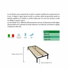 Réseau Bio Comfort 1 et un demi-carré Viadurini