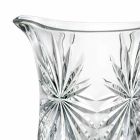 2 cruches à eau design avec décoration en verre sonore supérieur Ultraclear - Daniele Viadurini