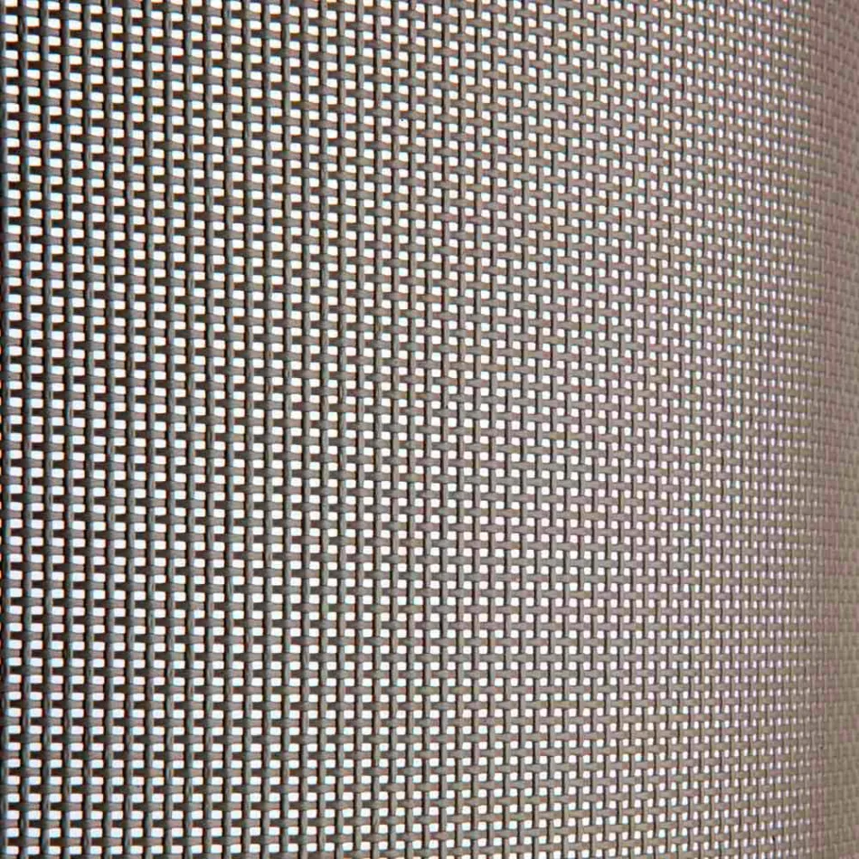 2 chaises longues d'extérieur empilables en métal et tissu Made in Italy - Perlo Viadurini