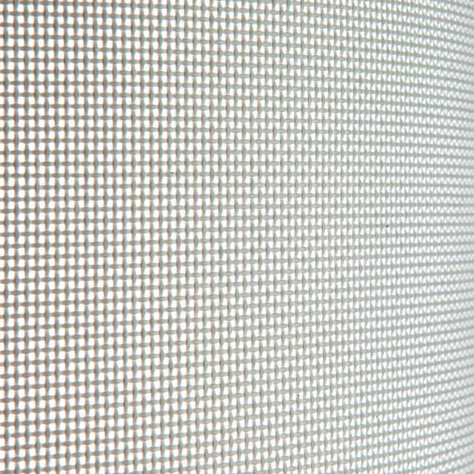 2 chaises longues d'extérieur empilables en métal et tissu Made in Italy - Perlo Viadurini