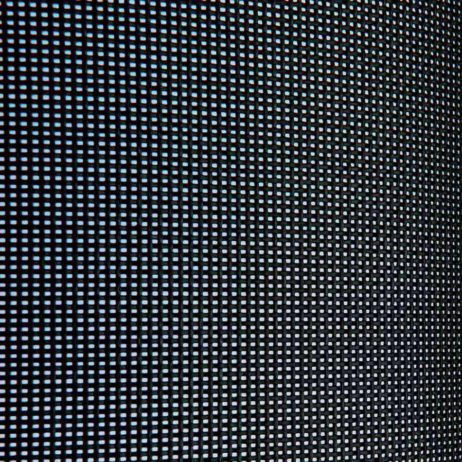 2 chaises longues d'extérieur empilables en métal et tissu Made in Italy - Perlo Viadurini