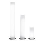 2 lampes de colonne d'extérieur avec base en plastique ou en métal Made in Italy - Ninfa Viadurini