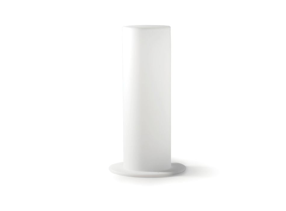 2 lampes de colonne d'extérieur avec base en plastique ou en métal Made in Italy - Ninfa Viadurini