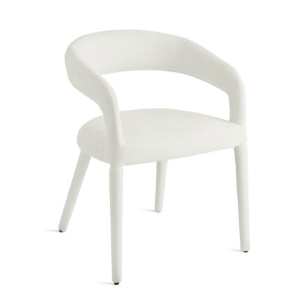 2 fauteuils rembourrés en tissu Bouclè avec structure recouverte - Domenica Viadurini