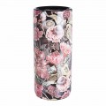 2 porte-parapluies en porcelaine avec décalcomanie fleur Homemotion - Jolly