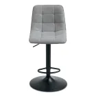 2 tabourets de salon avec assise en tissu de couleurs différentes - Corrente Viadurini