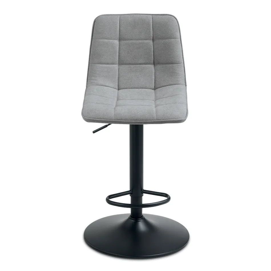 2 tabourets de salon avec assise en tissu de couleurs différentes - Corrente Viadurini